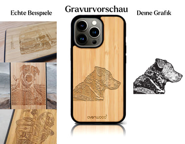INDIVIDUEL iPhone 15 Pro Max bambou plastique